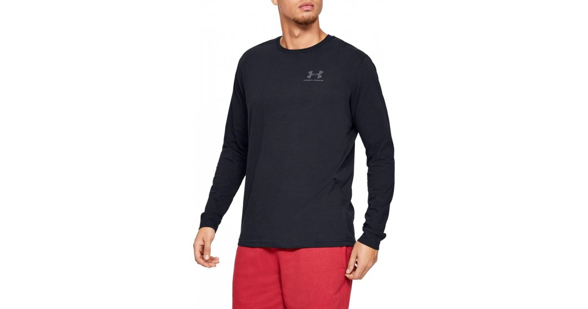 Tričko Under Armour Sportstyle Left Chest T-Shirt Čierna | 1329585-001, 1