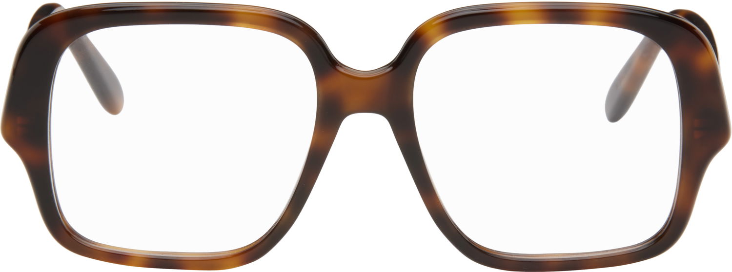 Slnečné okuliare Loewe Loewe Square Slim Glasses Hnedá | LW50093I@53052 192337200304, 0