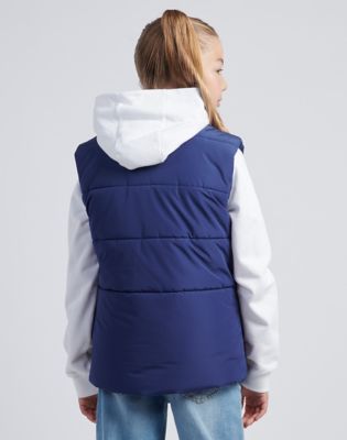 Vesta Lee Lee Puffer Vest Size 9/10 Modrá | 112366255, 0