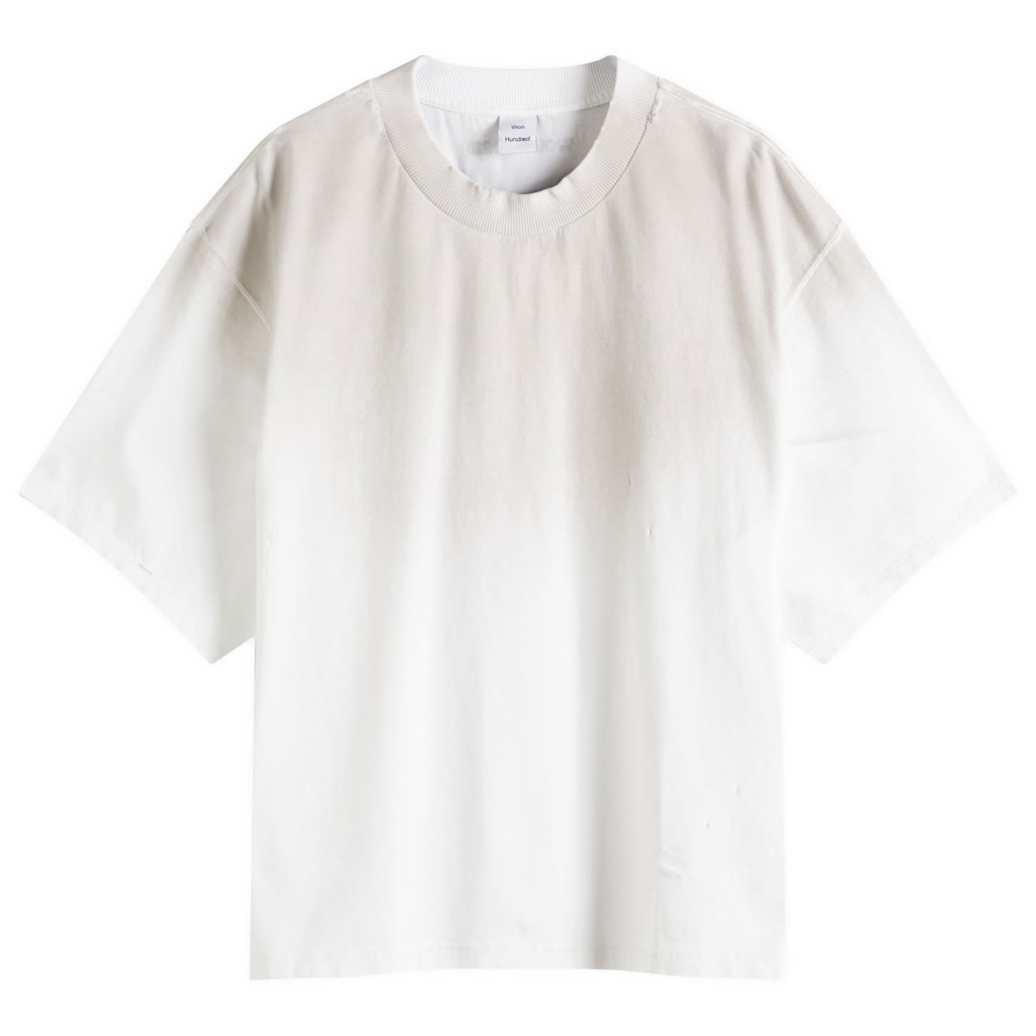 Tričko Won Hundred Won Hundred Houston Staggered Dirt T-Shirt, Size Large Biela | 3610-12071, 1