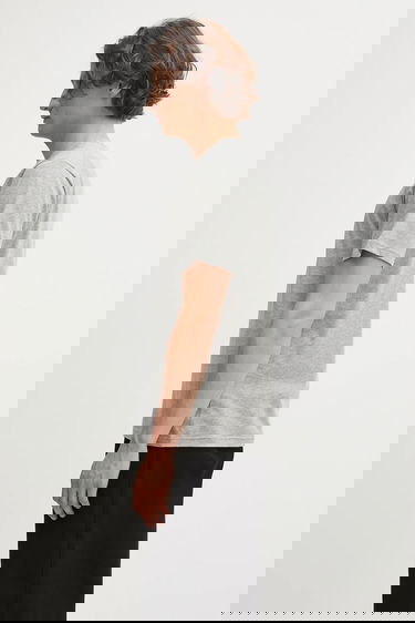 Tričko Carhartt WIP Standard Crew Neck T-Shirt 2-pack Šedá | I029370.14FXX, 1