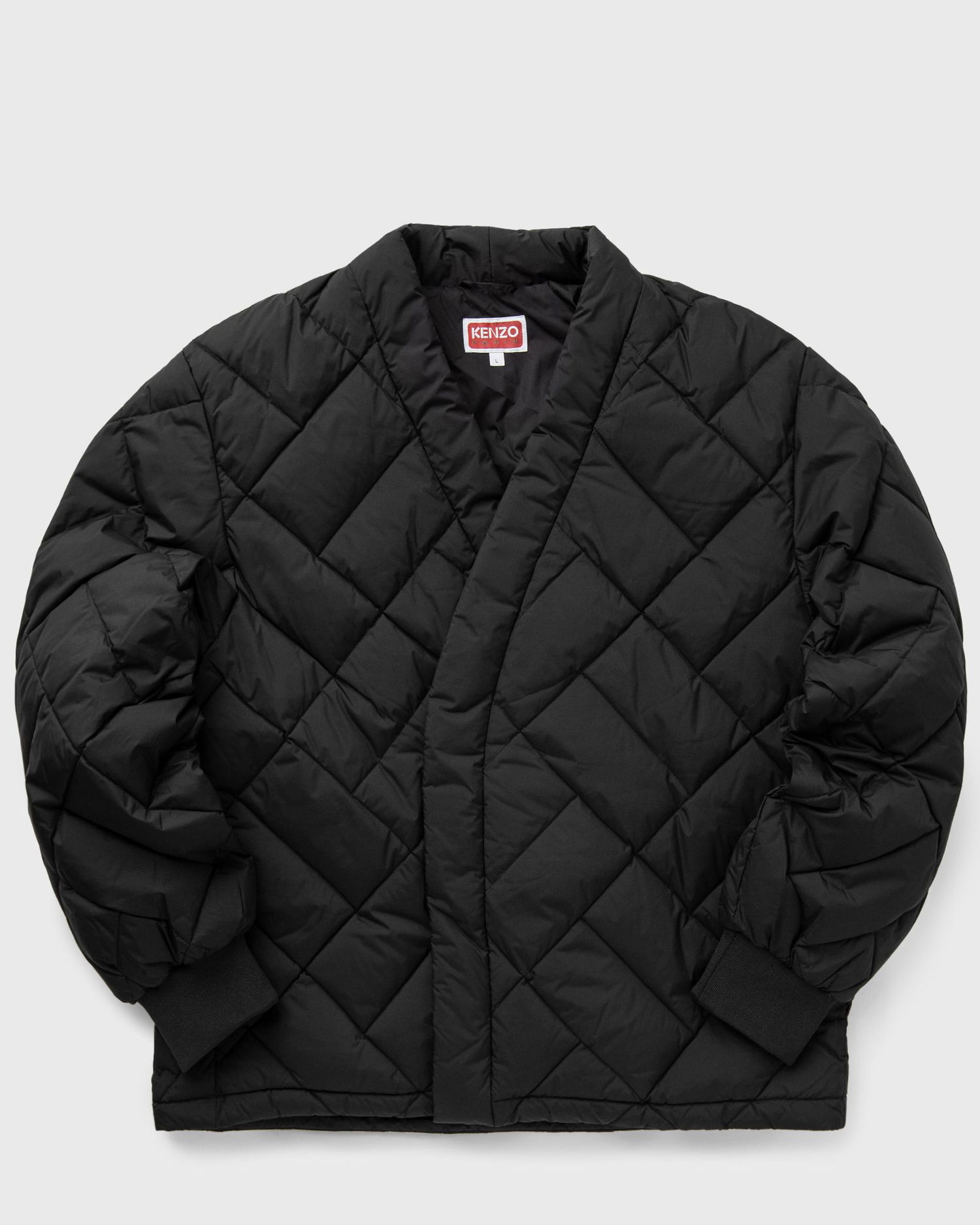 Bomber bunda KENZO WEAVE DOWN KIMONO JACKET Čierna | FE65MA1459NL.99, 0