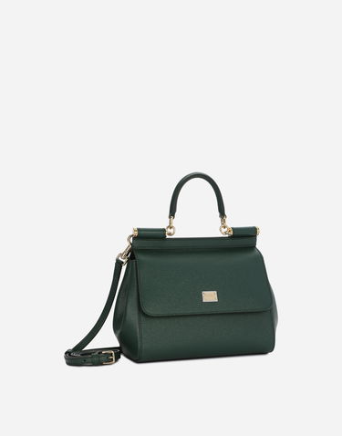 Kabelka Dolce & Gabbana Dolce & Gabbana Mini Dauphine Handbag Zelené | BB6003B100187399, 2