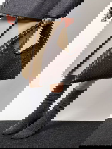 Tenisky a topánky Bottega Veneta Knitted Boots Šedá | 775456V3V001370, 1