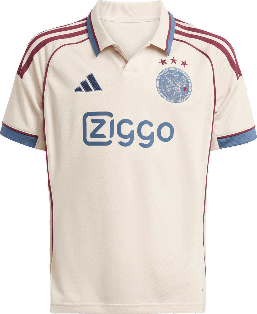 Dres adidas Originals Ajax Amsterdam 2025/26 Third Jersey Béžová | ji9572