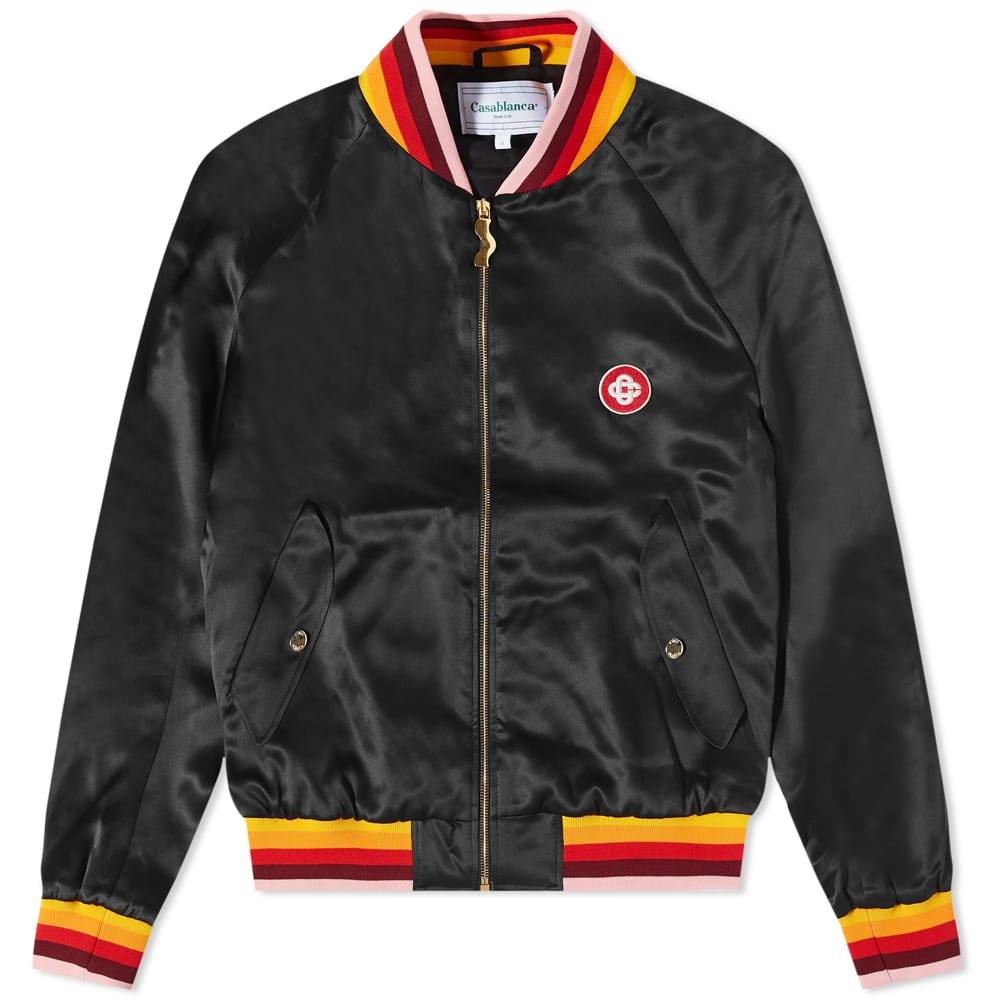 Bunda Casablanca Souvenir Jacket Čierna | MS22-JK-031-BLK, 0