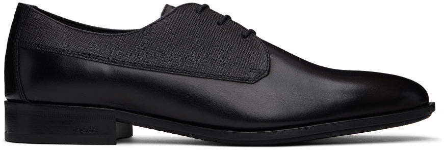 Košeľa BOSS BOSS Lace-Up Derby Shoes Čierna | 50523041, 0