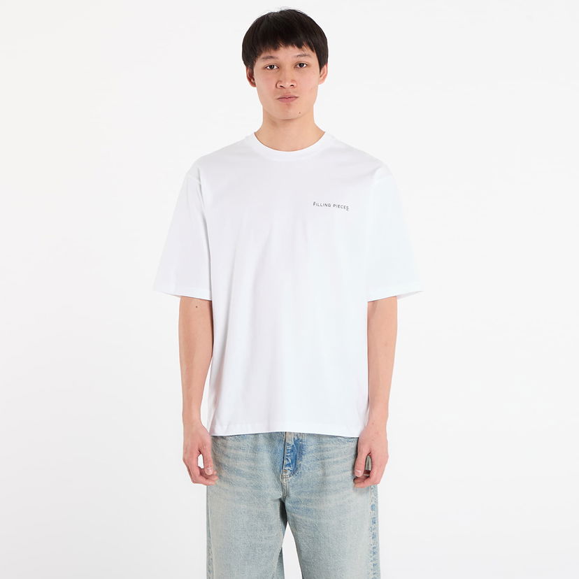 Tričko Filling Pieces Filling Pieces T-Shirt Boxy Biela | 422420501127 White