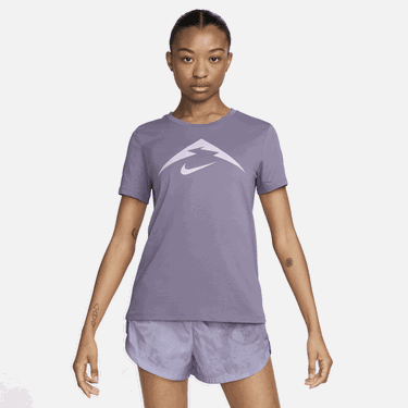 Tričko Nike Trail Dri-FIT Fialová | FQ4987-509, 0