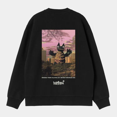 Mikina Carhartt WIP W' Wiptopia Script Sweatshirt Čierna | I035515_26, 4