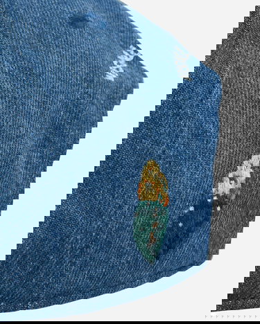 Šiltovka WTAPS T-6M 03 Cap Indigo Modrá | 241HCDT-HT06 IDG, 7