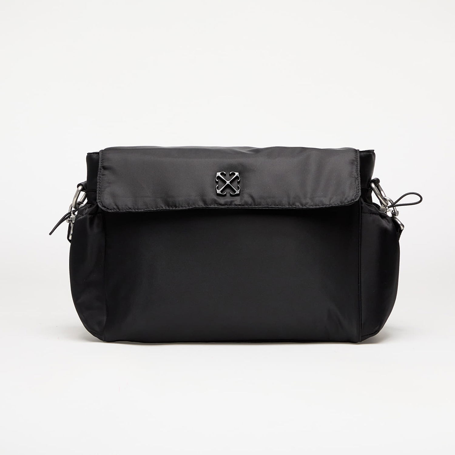 Taška cez rameno Off-White Off-White Kids Arrow Soft Jitney Diaper Bag Čierna | OBXE001C99FAB0011010, 0