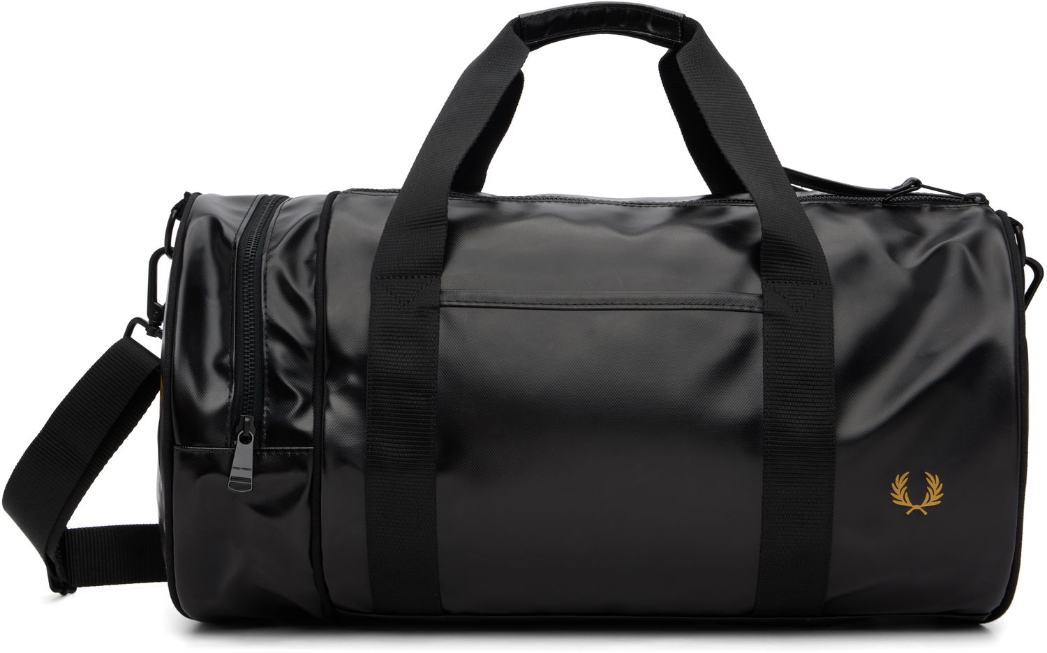 Cestovná taška Fred Perry Fred Perry Tonal Barrel Duffle Bag Čierna | L7260, 0