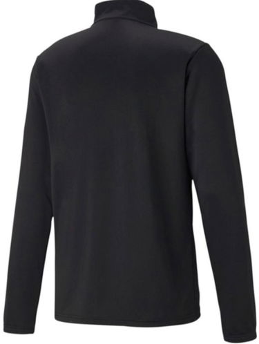 Mikina Puma teamRISE 1/4 Zip Top Čierna | 65739503, 2