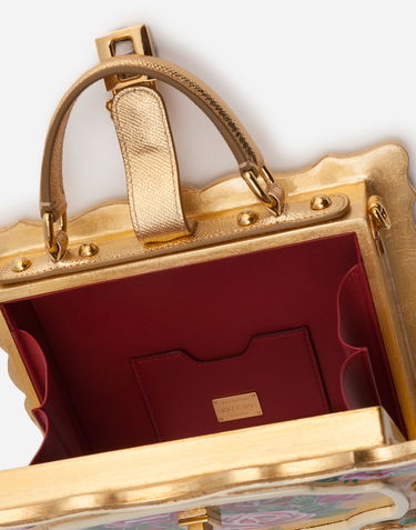 Kabelka Dolce & Gabbana Dolce & Gabbana Dolce Box Bag Hand-painted Wood Rôznofarebný | BB5970AZ3998L140, 3