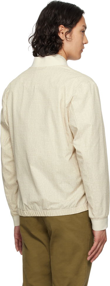 Bomber bunda BOSS BOSS Slim-Fit Bomber Jacket Béžová | 50539477, 2