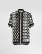 Dolce & Gabbana Silk Twill Hawaii Print Shirt