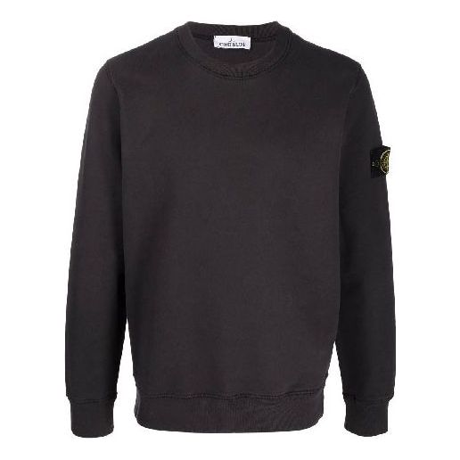Sveter Stone Island Logo Patch Sweatshirt Šedá | 751563020-V0065