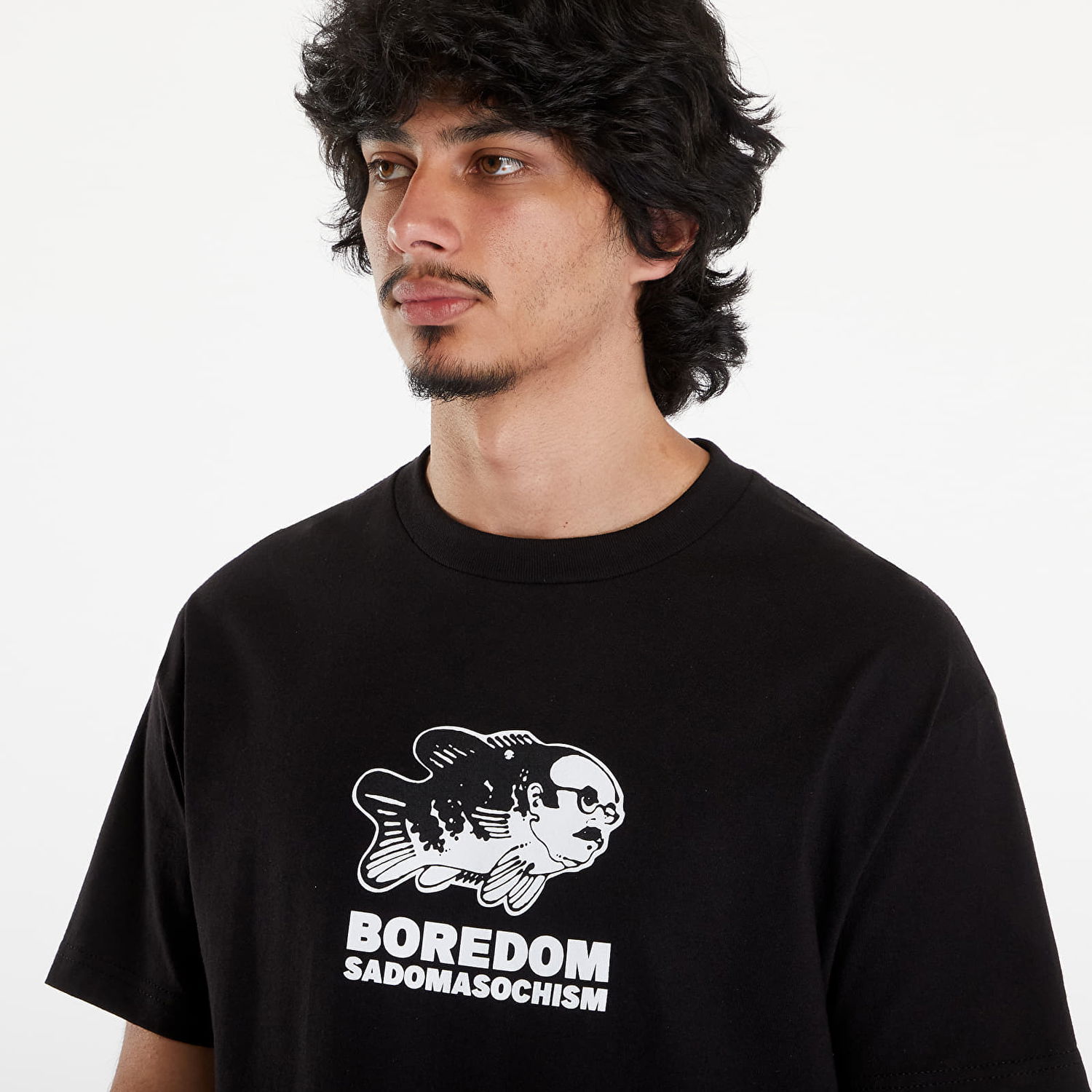 Tričko Pleasures Bdsm T-Shirt Black Čierna | P24SU042 BLACK, 1