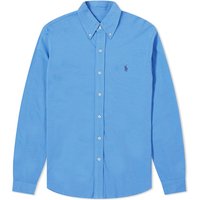 Košeľa Polo by Ralph Lauren Button Down Pique Shirt Modrá | 710654408121, 1