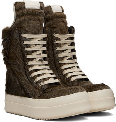 Tenisky a topánky Rick Owens Rick Owens Concordians Megageobaskets Hnedá | RR02E1855 LHLC, 3