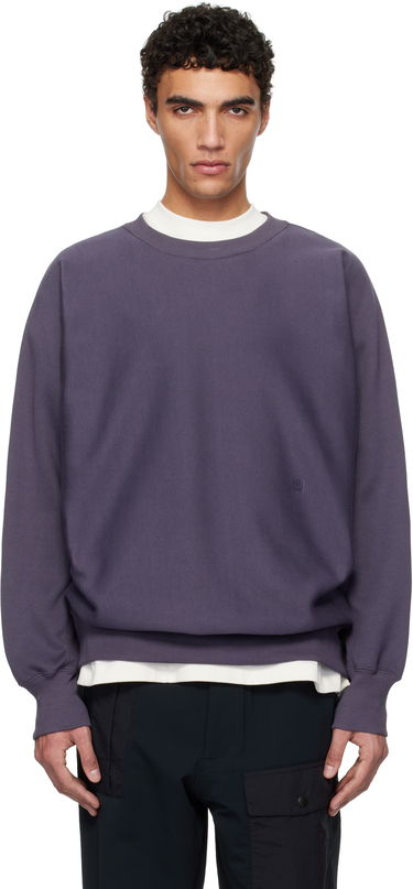 Mikina NANAMICA nanamica Crew Neck Sweatshirt Fialová | S25SH011U, 0