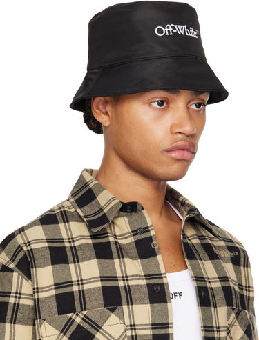 Klobúk Off-White Bookish Bucket Hat Čierna | OMLA034C99FAB0061001, 3