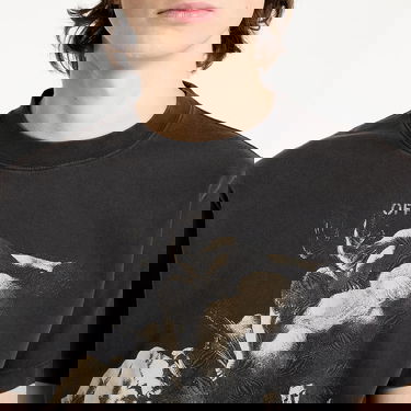 Tričko Off-White Martyrdom Slim Short Sleeve T-Shirt Vintage Čierna | OMAA027S25JER00E1361, 2