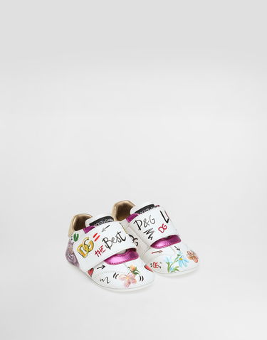 Doplnky Dolce & Gabbana Dolce & Gabbana Calfskin Newborn Girls' Shoes Biela | DK0109AW567HWF57, 1