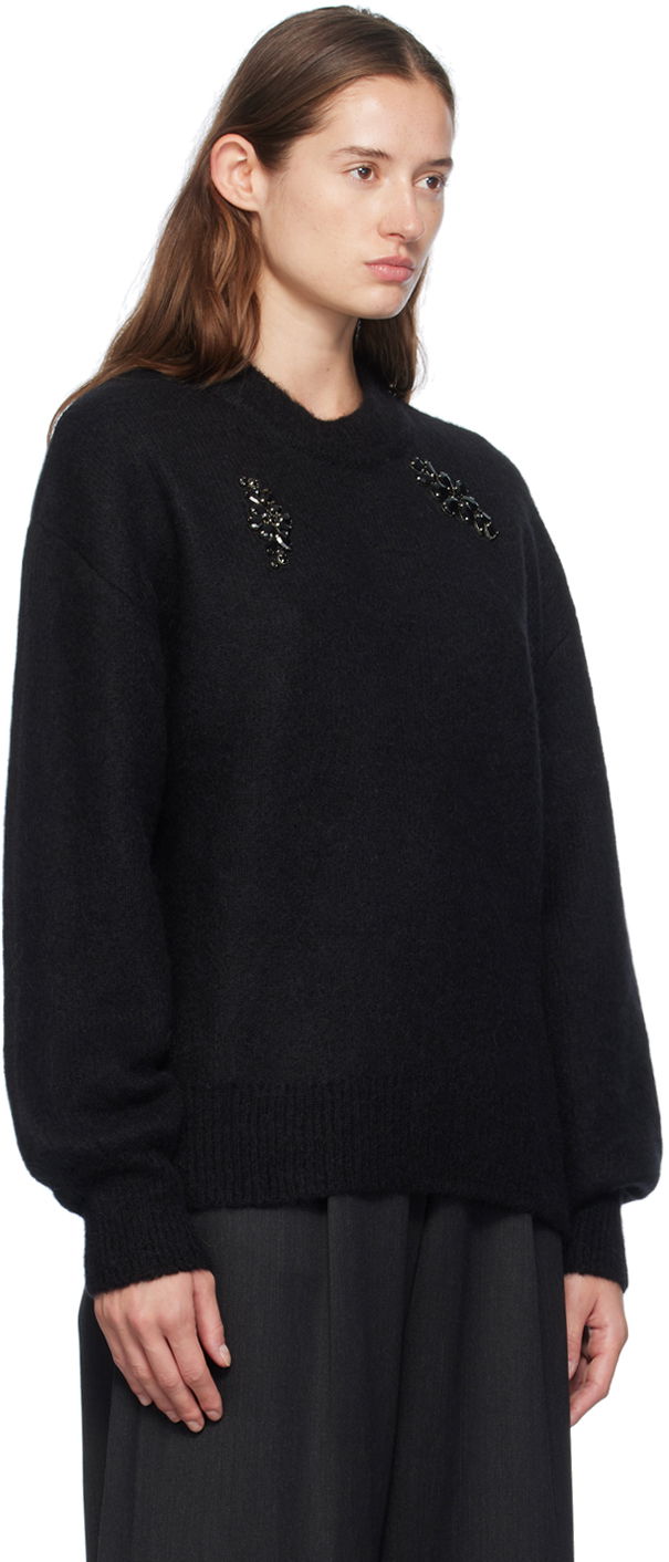 Sveter Simone Rocha Simone Rocha Embellished Sweater Čierna | MIMK4WTB 0657, 1