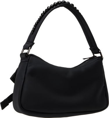 Kabelka Simone Rocha Simone Rocha Beaded Utility Bow Pochette Bag Čierna | BAG176B 0761, 2