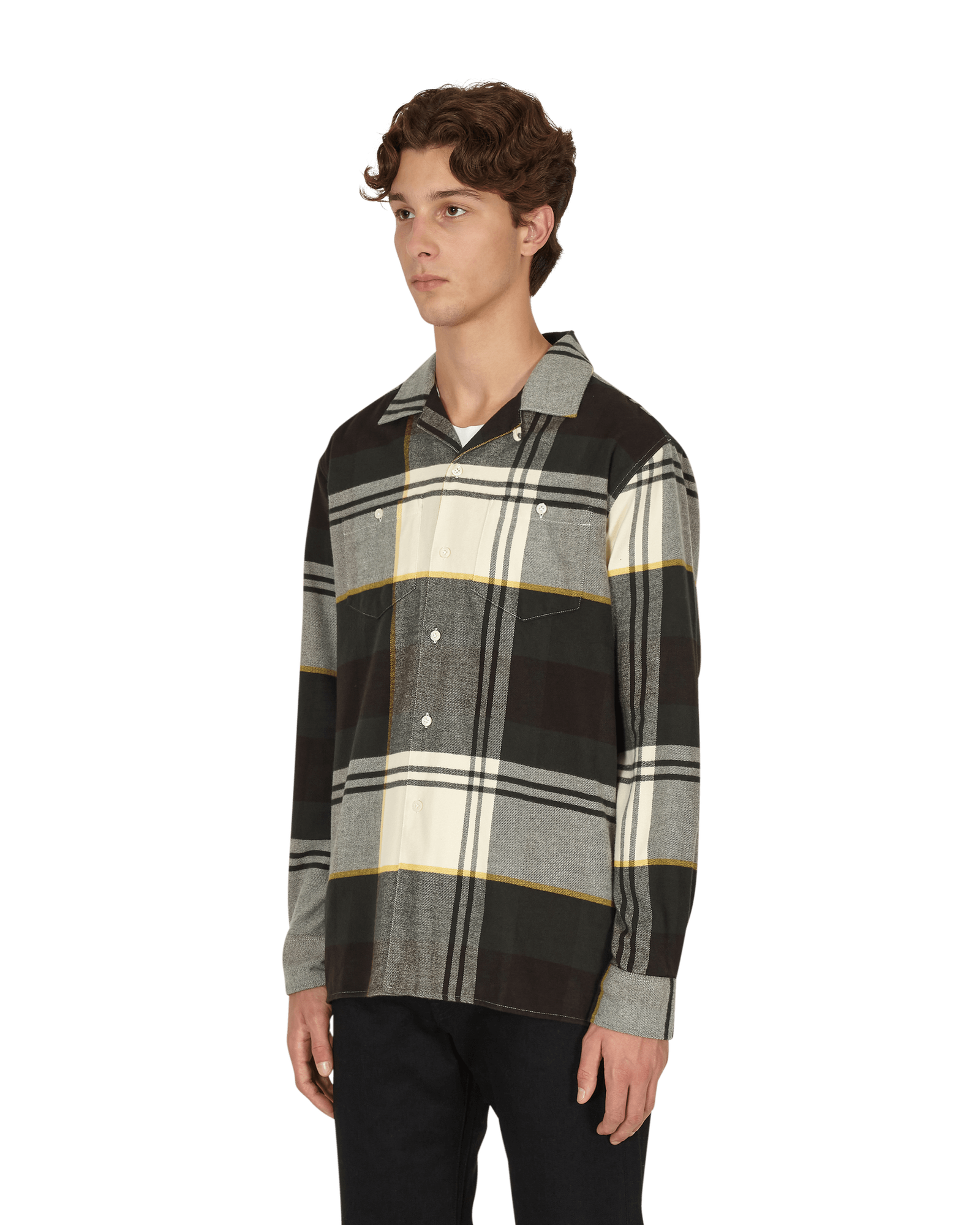 Plaid Lightweight Flannel Shirt