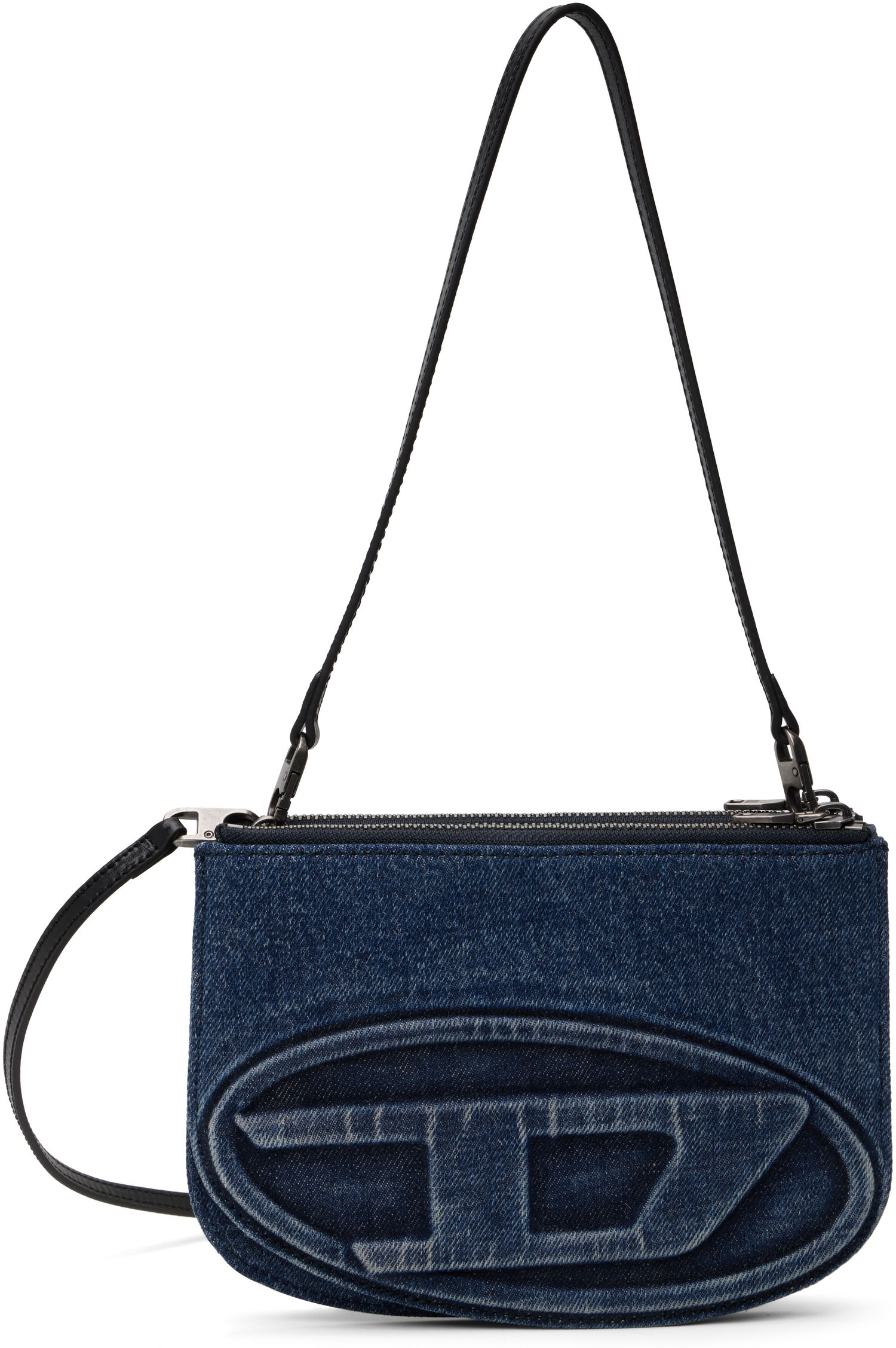Taška cez rameno Diesel Denim 1DR Twin Shoulder Bag Modrá | X10330 P6717, 0