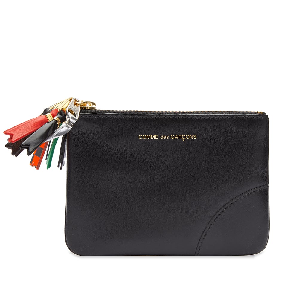 Zipper Pull Wallet Black