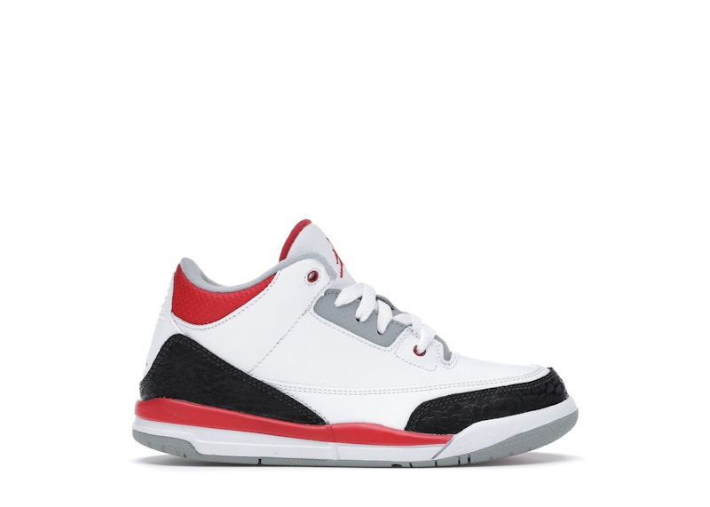 Tenisky a topánky Jordan Jordan 3 Retro Fire Red (2013) Biela | 429487-120, 0