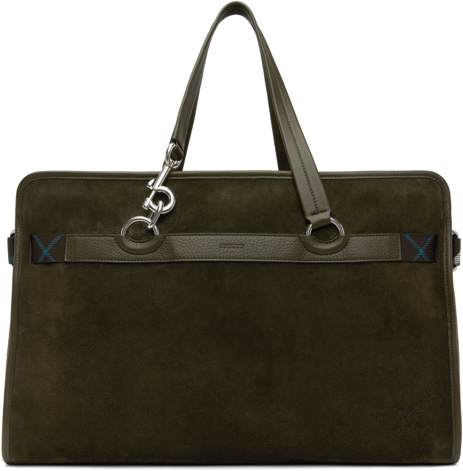 Tote bag Burberry Burberry B Clip Holdall Duffle Bag Zelené | 8107756, 0