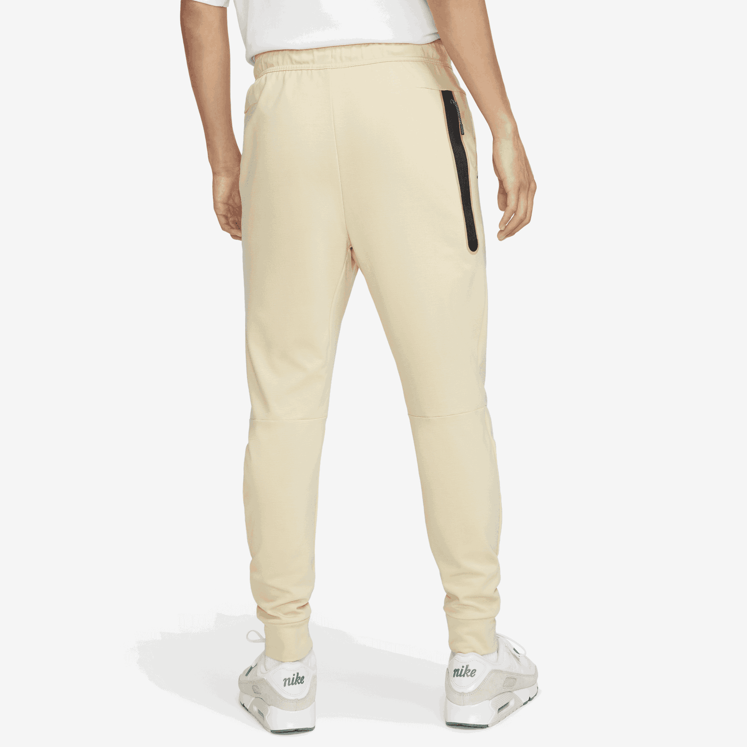 Tepláky Nike Sportswear Tech Fleece Lightweight Slim-Fit Jogger Tracksuit Bottoms Béžová | DX0826-783, 1