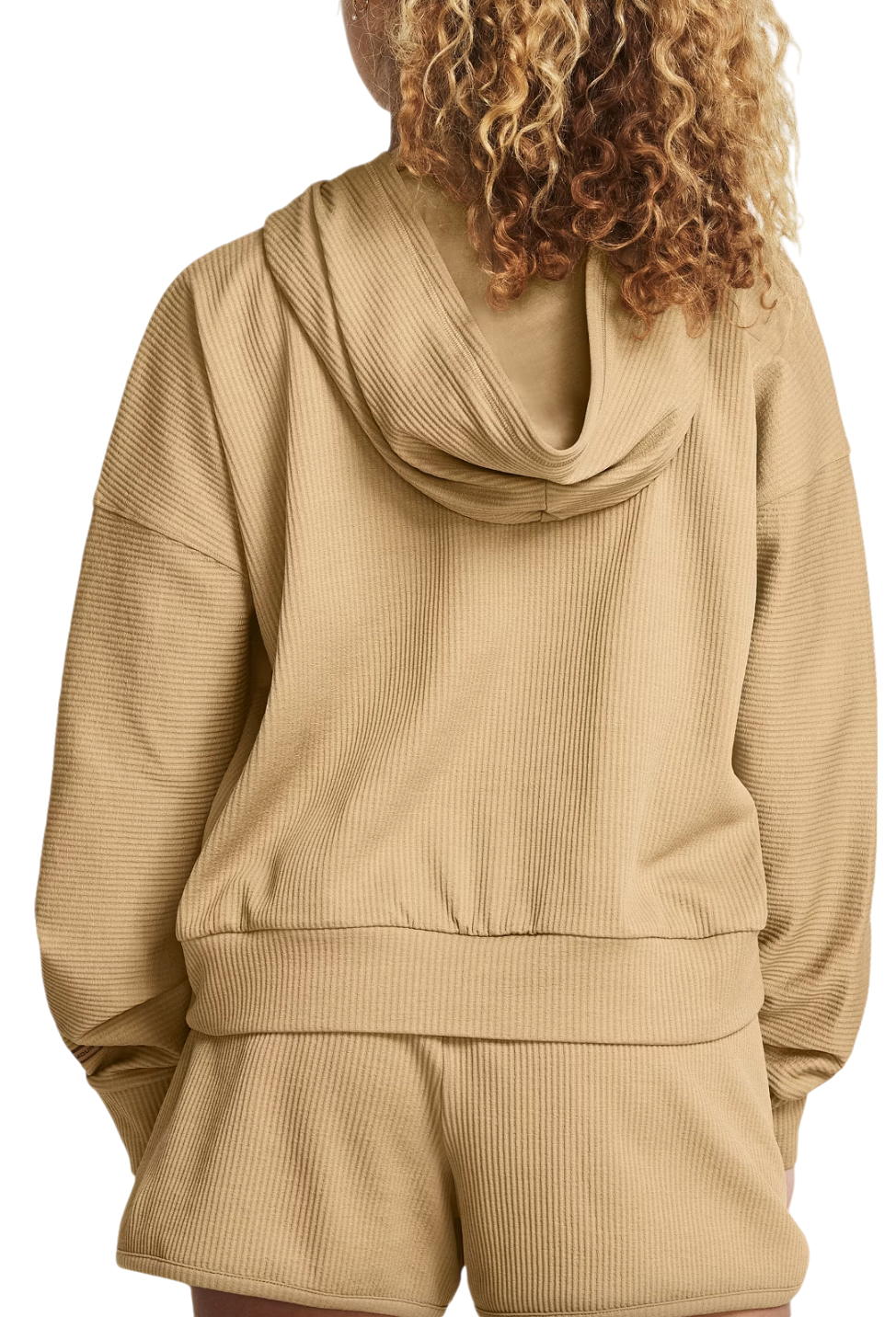 Mikina Under Armour Rib Hoodie Béžová | 1382732-263, 1