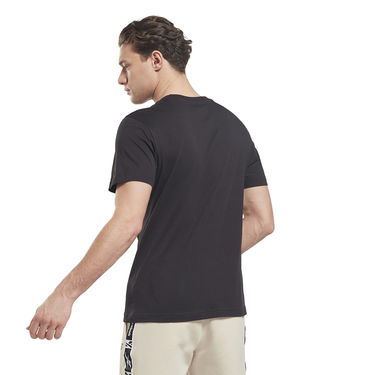 Tričko Reebok Left Chest Logo Tee Čierna | HG4441, 4