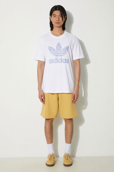 Tričko adidas Originals adidas Originals Monogram Print T-Shirt Biela | IS0205, 1