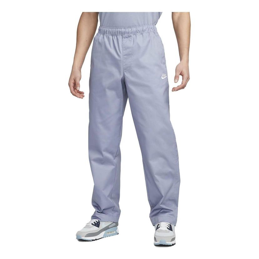 Nohavice Nike Club Woven Straight Leg Trousers Fialová | DX3337-493
