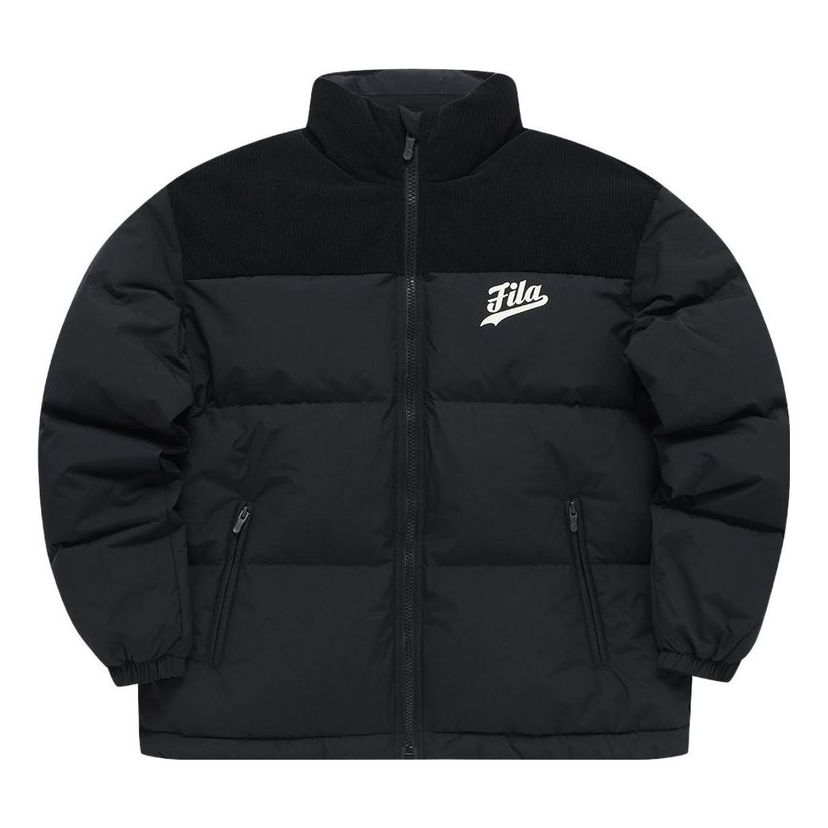 Prešívaná bunda FILA Fusion Logo Down Jacket Čierna | T11M342902F-BK