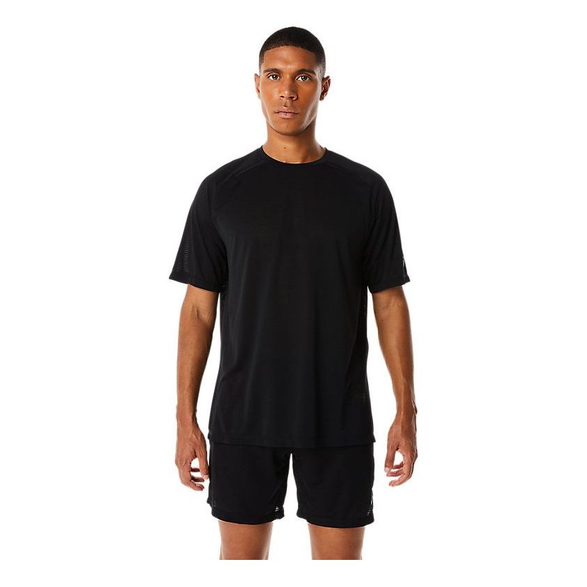 Tričko Asics Actibreeze Jacquard Short Sleeve T-Shirt Čierna | 2031D762-001, 0