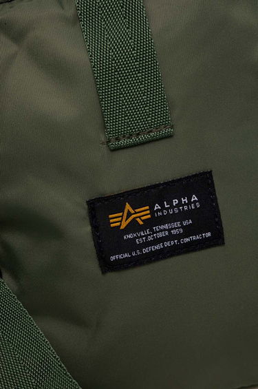 Taška cez rameno Alpha Industries Crew Carry Bag Zelené | 196924-01, 3