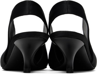Tenisky a topánky TOTEME Classic Satin Slingback Heels Čierna | 251-WAS0205-FB0401, 1