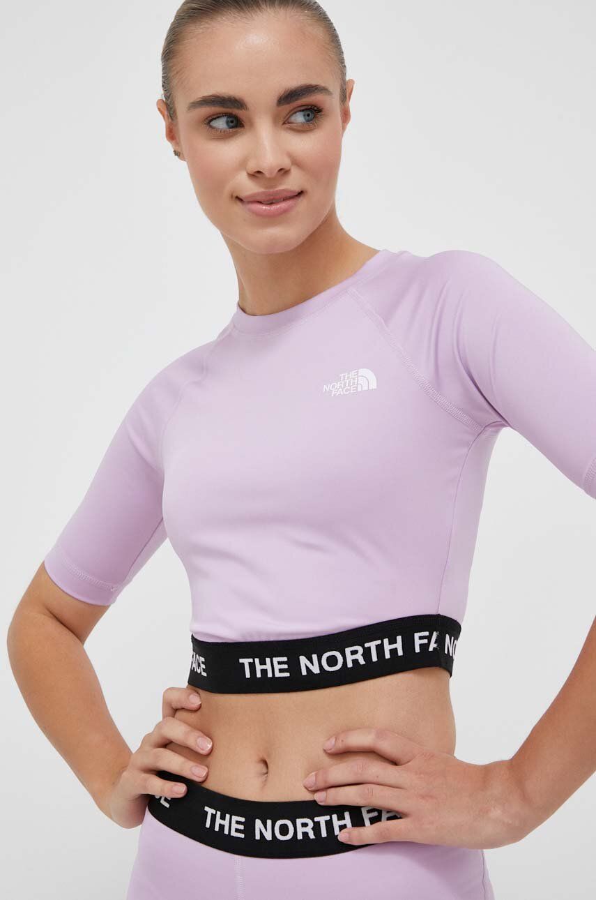 Crop Top The North Face Crop Top Fialová | NF0A824FHCP1, 0