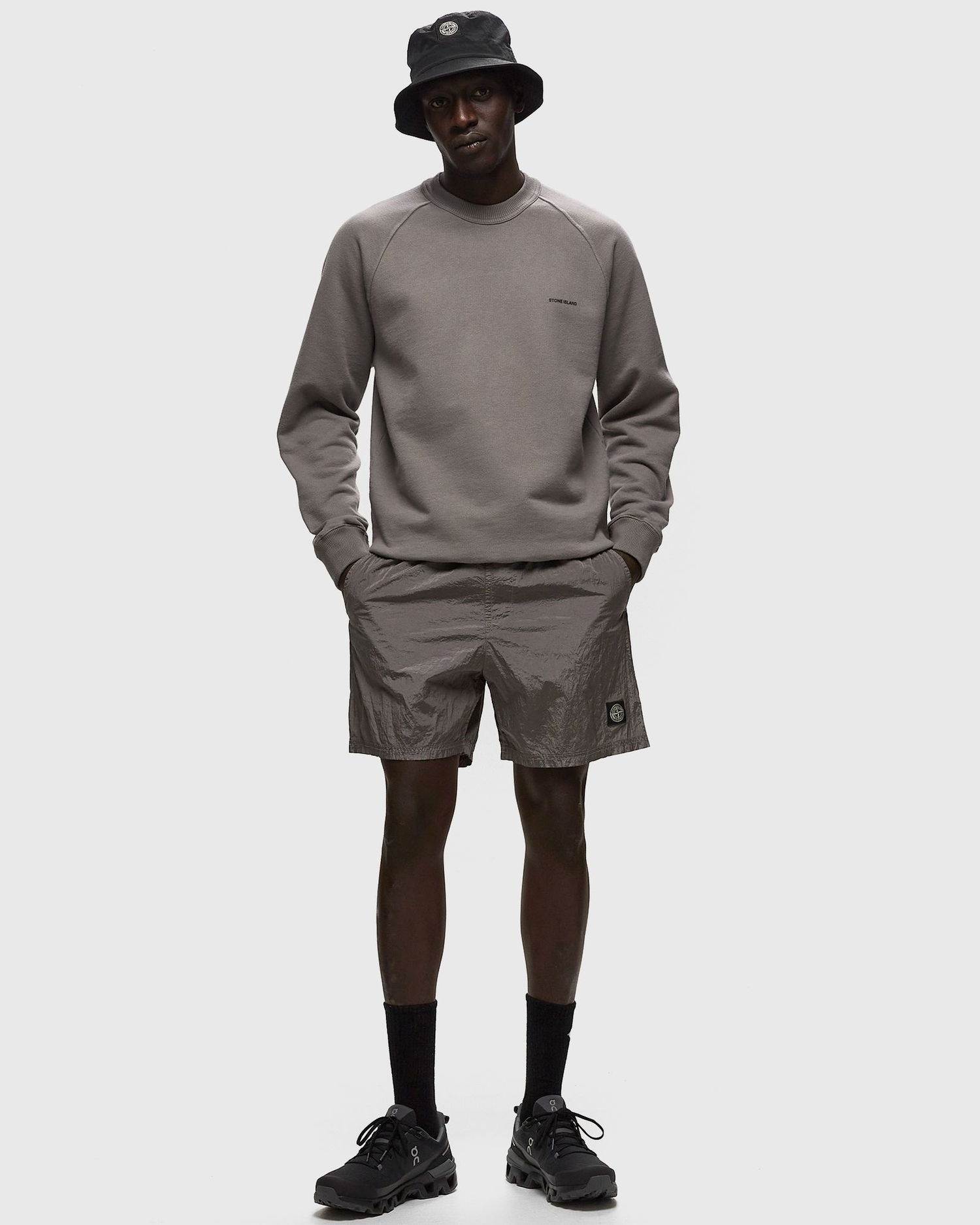 Šortky Stone Island Shorts Šedá | 8015B0943.V0092, 1