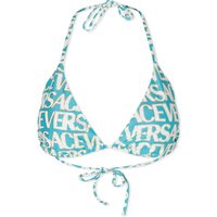Plavky Versace All Over Logo Triangle Bikini Top Rôznofarebný | 1001406-1A08162-5V550, 2