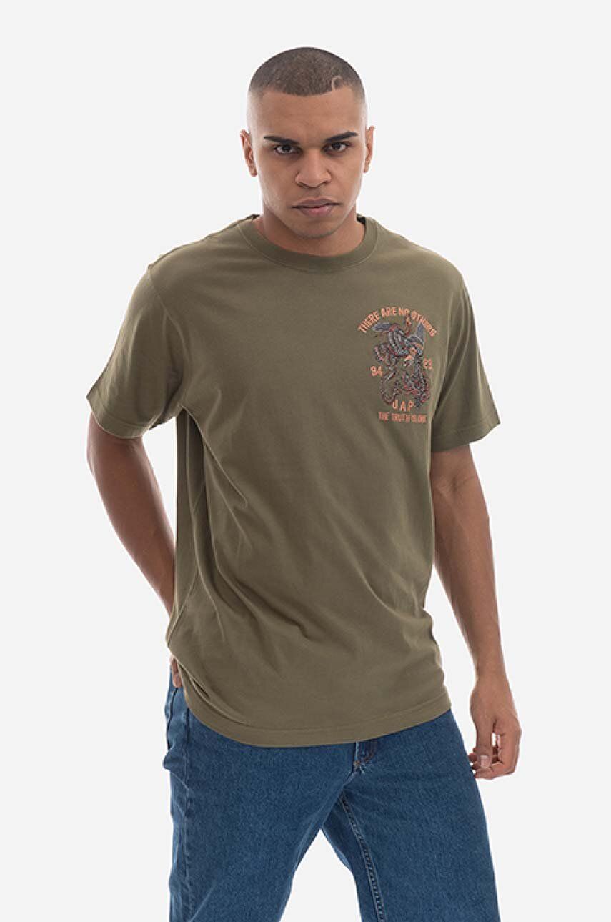 Tričko Maharishi U.A.P. Embroidered T-shirt Zelené | 4093.OLIVE, 0