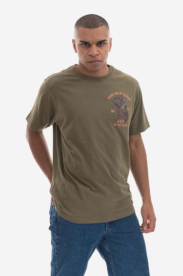 Tričko Maharishi U.A.P. Embroidered T-shirt Zelené | 4093.OLIVE, 0